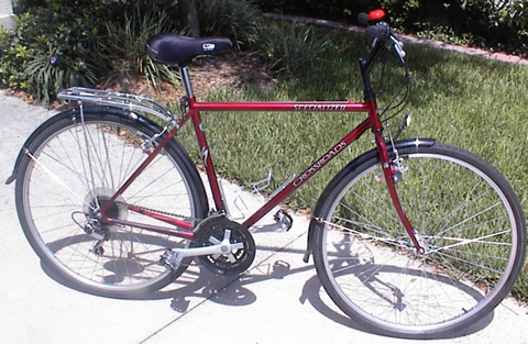 Specialized Crossroads bike: Before